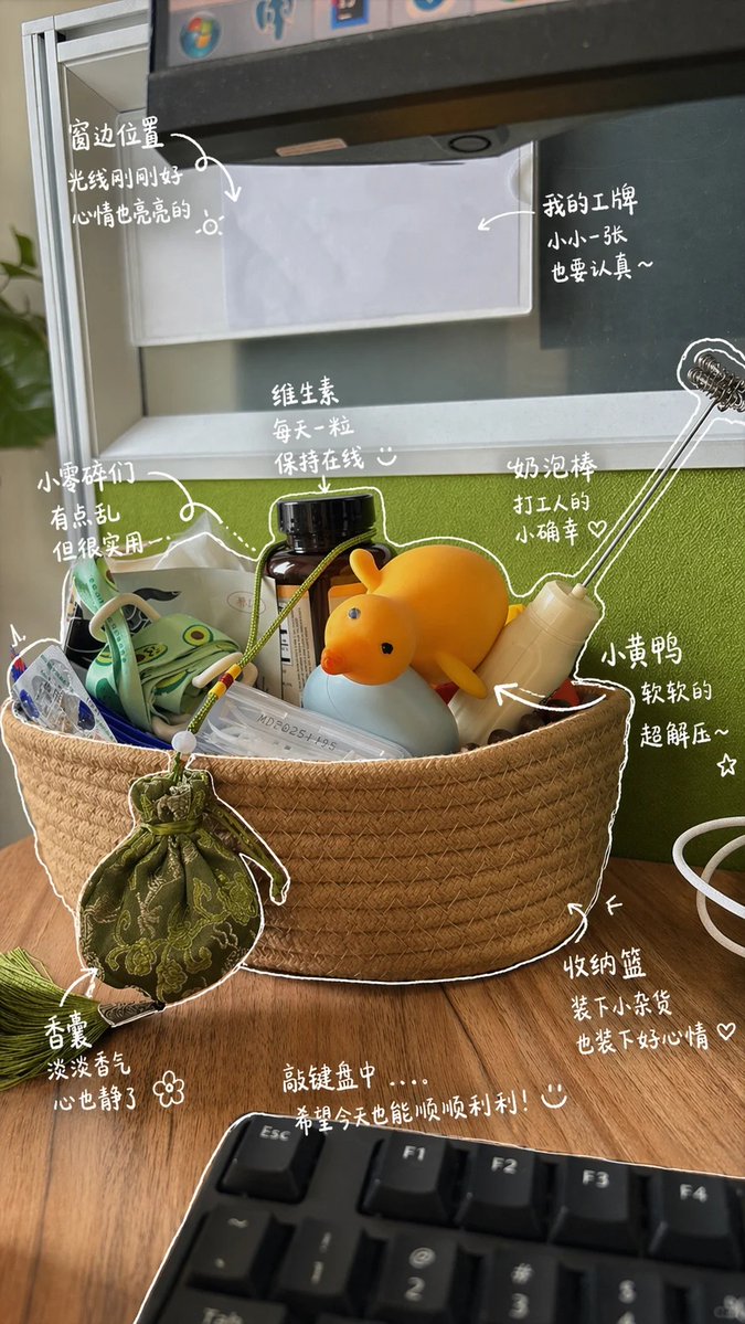 手绘注释治愈生活照 样图 4